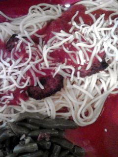 A picture of Veal Parmesan.