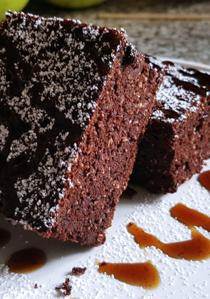 Una foto de Brownie de Aguacate y Coco