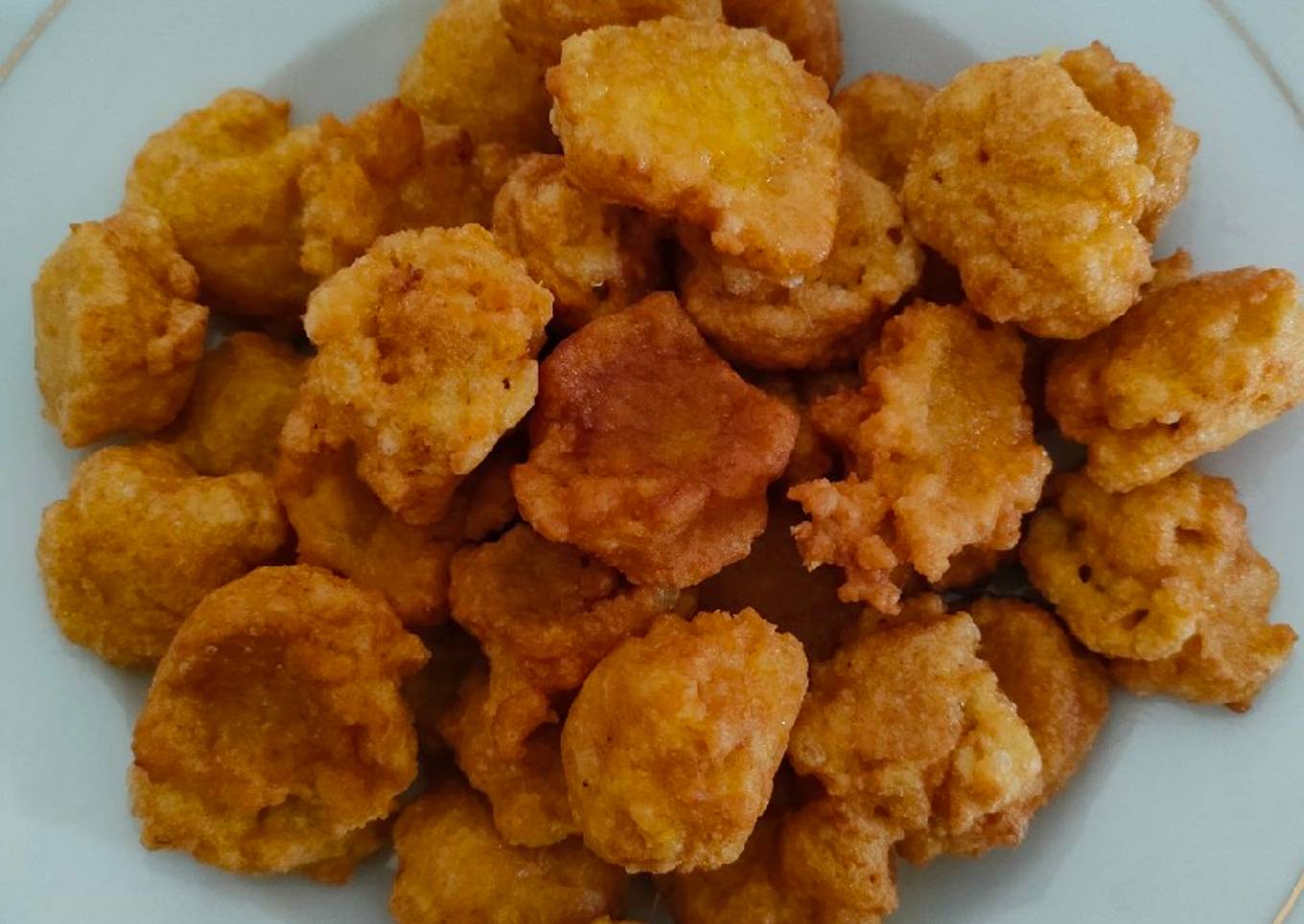 Tahu Goreng Kenyal Kenyul