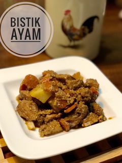 Foto resep Bistik Ayam Simpel