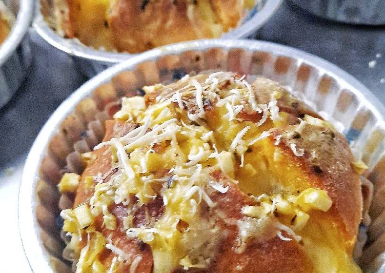 Resep Korean Garlic Cheese (lebih gurih) | Cara Masak Korean Garlic Cheese (lebih gurih) Yang Enak Dan Lezat