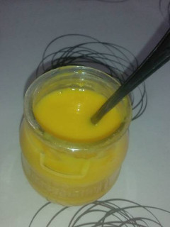 Una foto de Crema de mandarina