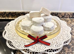 Una foto de Nevaditos navideños “ sin gluten”