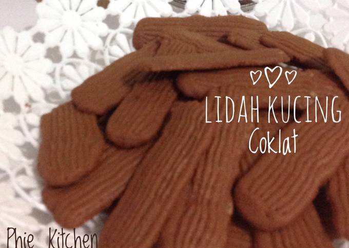 Resep Lidah Kucing Coklat Oleh Phie Kitchen Cookpad