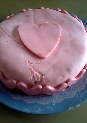 A picture of Michael C's Victoria Sponge Cake.