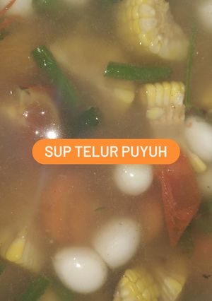 Foto resep Sup Telur Puyuh