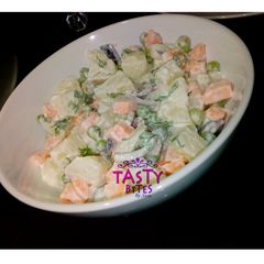 A picture of Potato salad.
