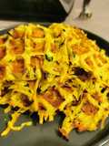 Gaufres courgettes façon rosti