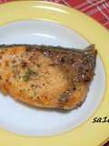 Garlic Mustard Sautéed Yellowtail