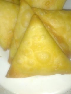 صورة لوصفة سمبوسك بطاطه بوريه