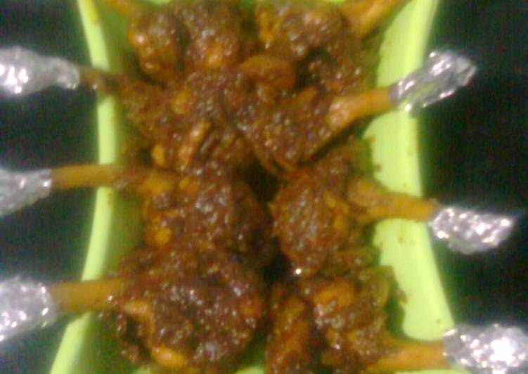 How to Prepare Super Quick Homemade Chicken Lolipop for Bacha Party :)