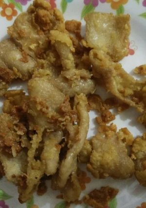 Foto resep Kulit ayam crispy