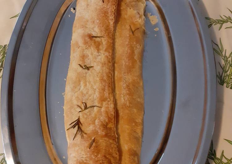Torta salata prosciutto e funghi
