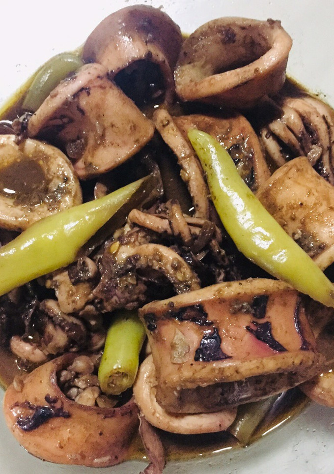 A picture of Squid Adobo Quick Hack.