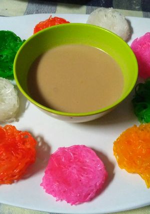 Foto resep Putu mayang bihun pelangi