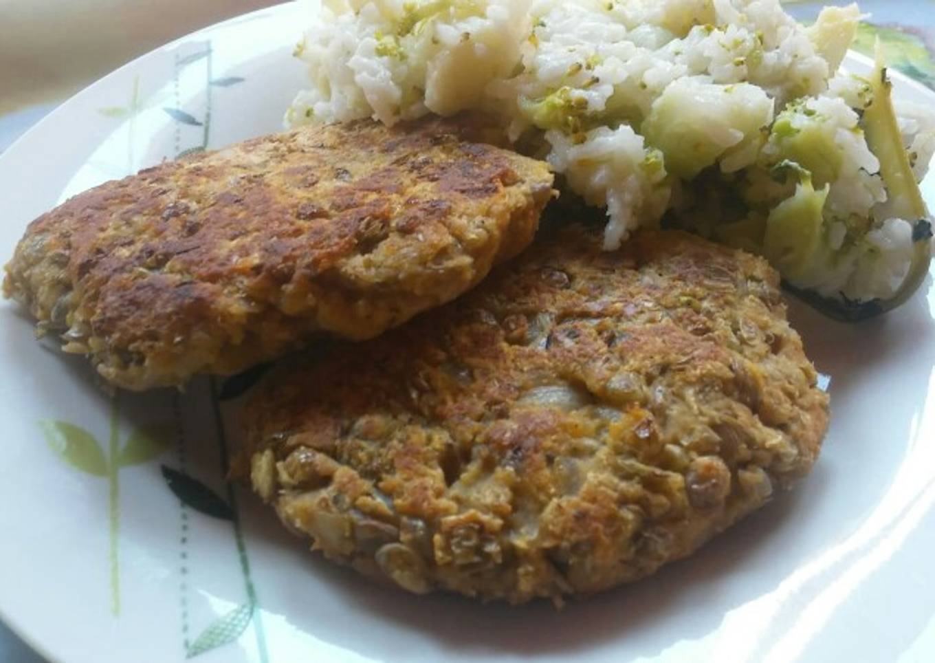 Hamburguesas de lenteja π