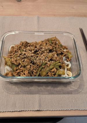 Una foto de Wok Brócoli Gochujang