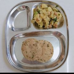 A picture of Mahashivratri Special – Crispy Rajgara Puri with Ghee Moyan - Krishna Dholakia.