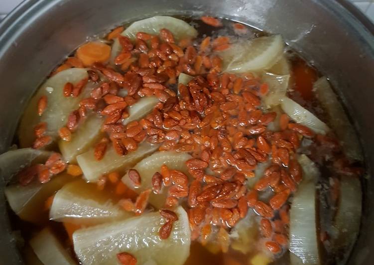Cara Gampang Menyiapkan Soup Lobak Bak Kut, Sempurna