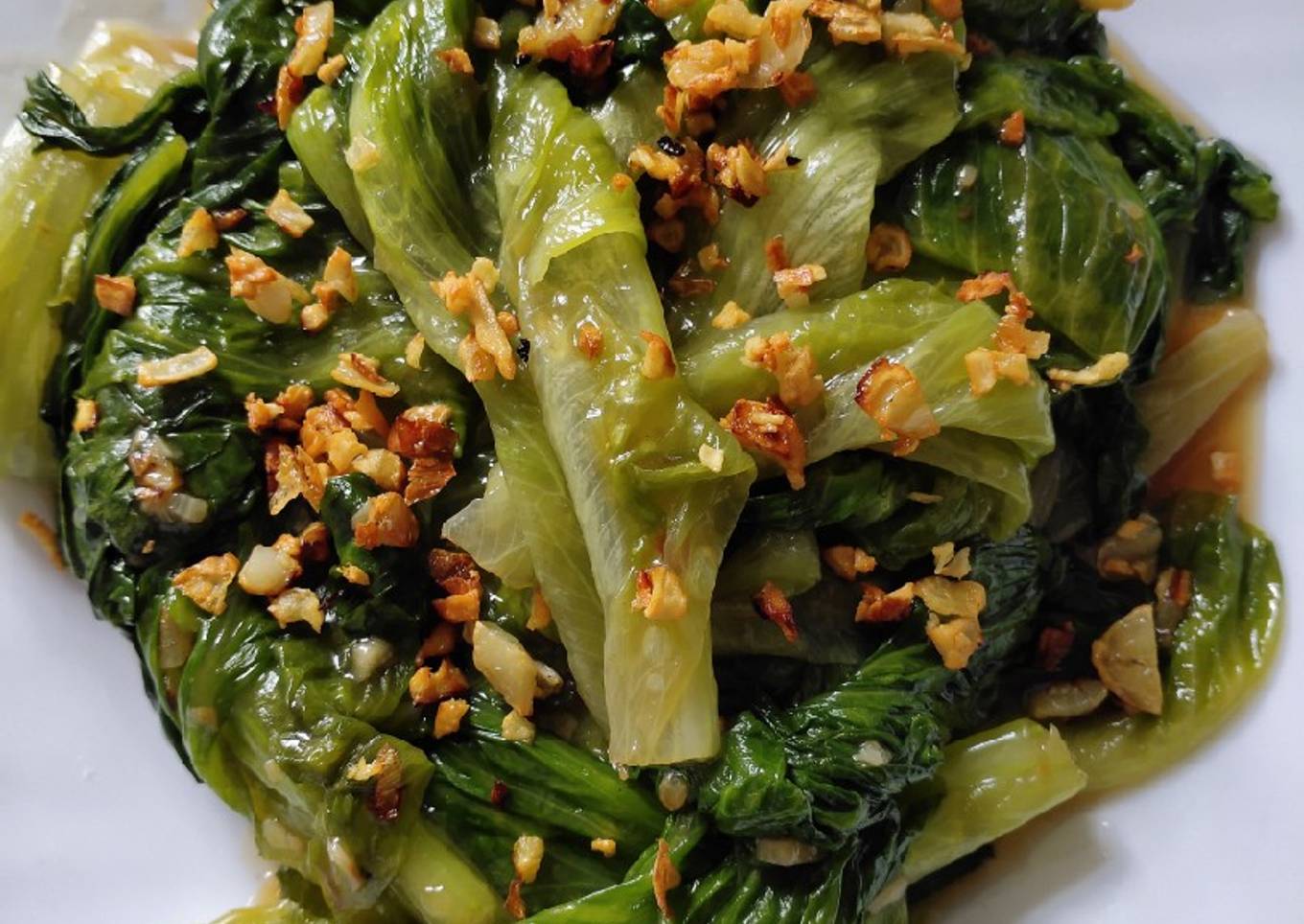 Easiest Way to Make Super Quick Homemade Sauteed Lettuce
