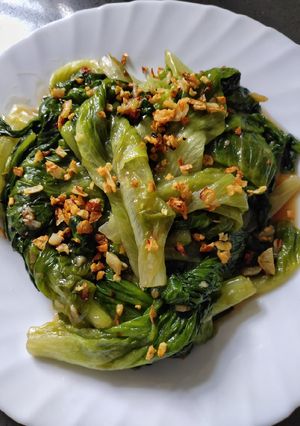A picture of Sauteed Lettuce.