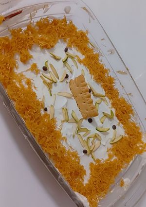 عکسی از دستور دسر با رشته کادایف