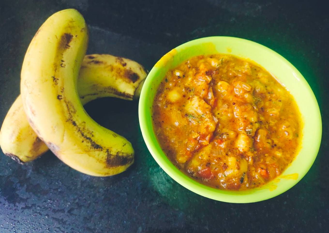 Ripe Banana Sabji