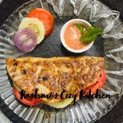 A picture of Healthy Chapati Sandwich😋.