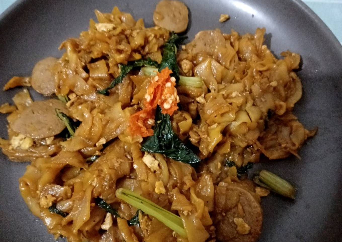 Kwetiau goreng ala pontianak