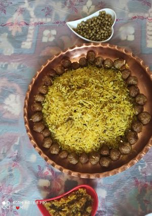 عکسی از دستور کلم پلو