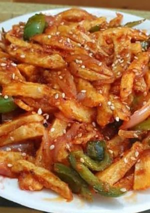 A picture of Chilli potato.