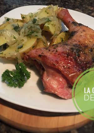 Una foto de Pollo al Pesto