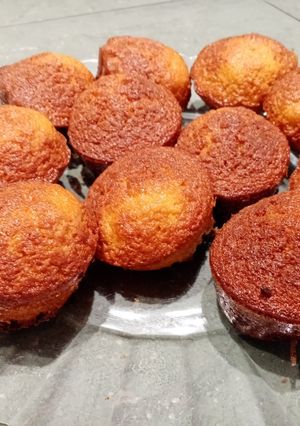 Une photo de Cupcakes vanille et pépites de chocolat