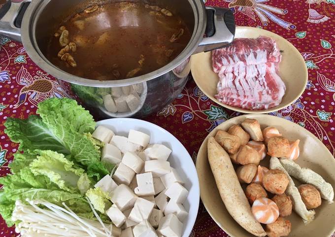 Tom Yam Shabu Rumahan