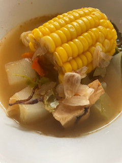 Foto resep Ide menu makan siang sayur asem bumbu racik rasa asik 😀