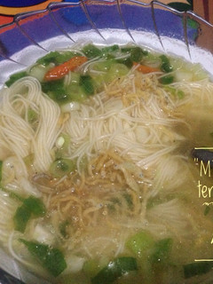 Foto resep Mi soa kuah teri nasi