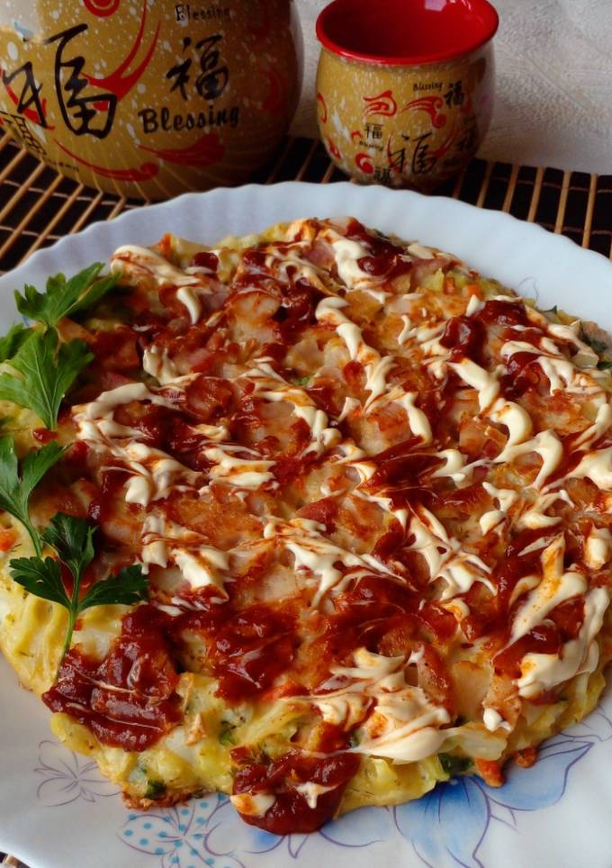 Okonomiyaki / Окономіякі😋