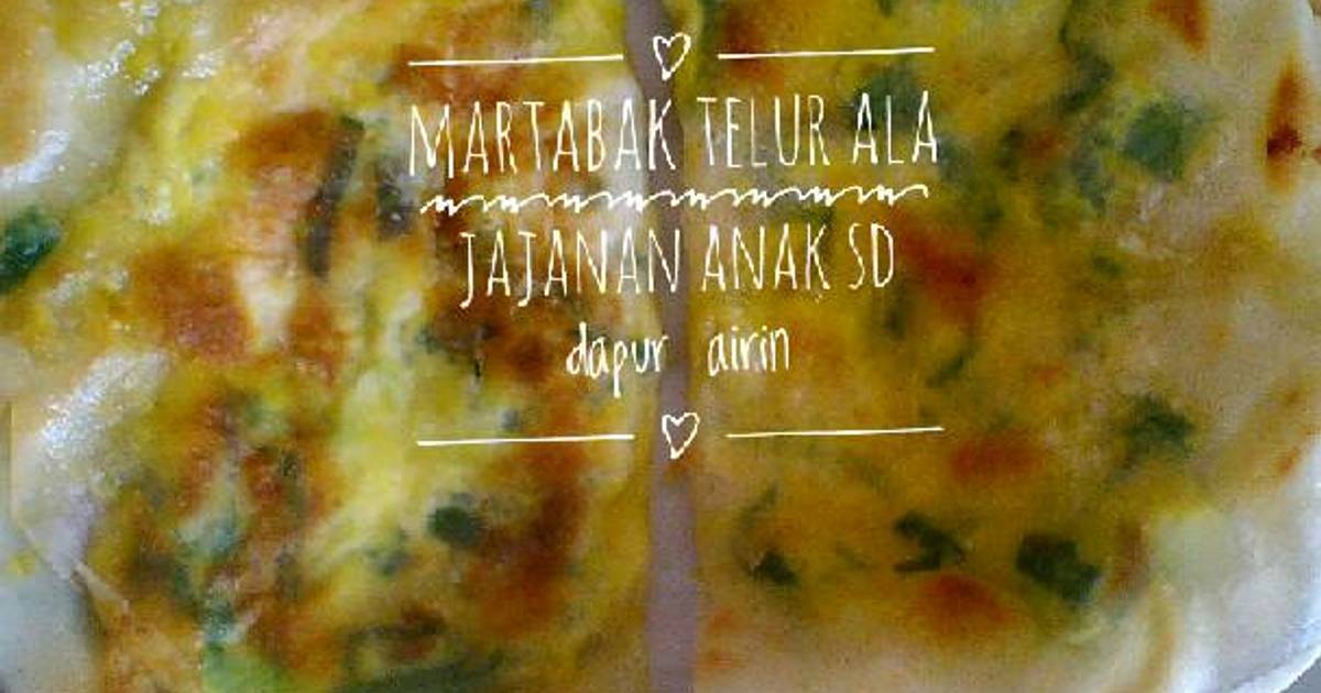 1 266 resep  martabak  telur  ala jajanan  anak  sekolah enak 