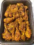 Cosce di pollo speziate al forno
