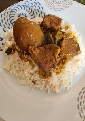 Une photo de Colombo de porc 🐖🥔