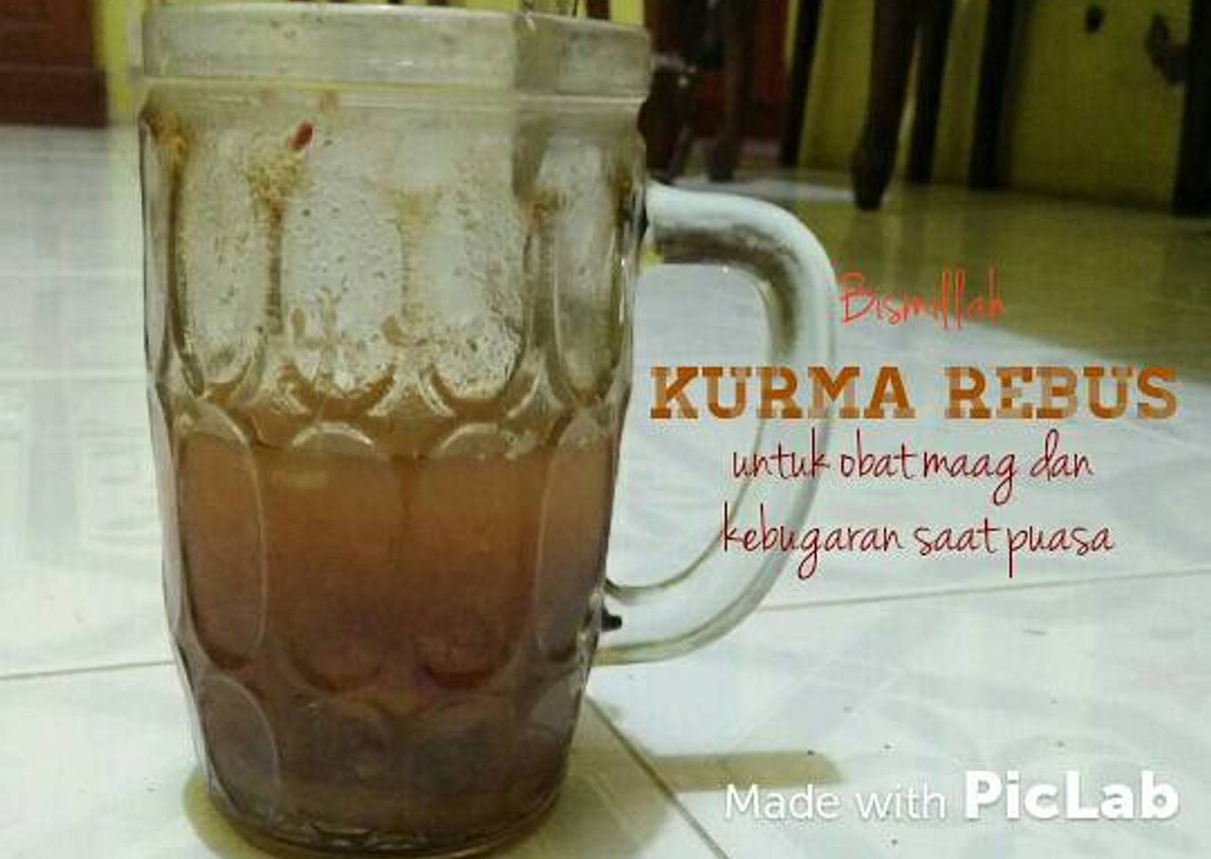 Kurma Rebus untuk Sahur