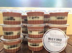 Foto resep Milo x Oreo Pudding