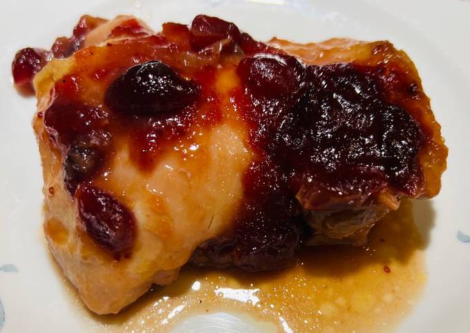 Steps to Make Favorite Cranberry Orange 🍊 Roasted Chicken 🐔