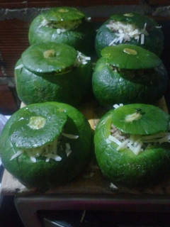 Una foto de Zapallitos rellenos