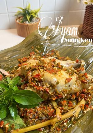 Foto resep Ayam sungkem kukus