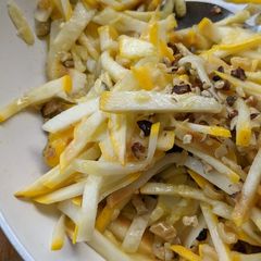 Zingy summer squash salad A picture of Zingy summer squash salad.