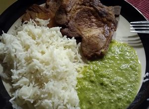 Una foto de Chuletas de puerco 🐷 fritas
