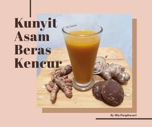 Resep Terbaik Kunyit Asam + Beras Kencur Ala Restoran Resep Terbaik Kunyit Asam + Beras Kencur Ala Restoran
