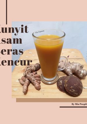 Foto resep Kunyit Asam + Beras Kencur