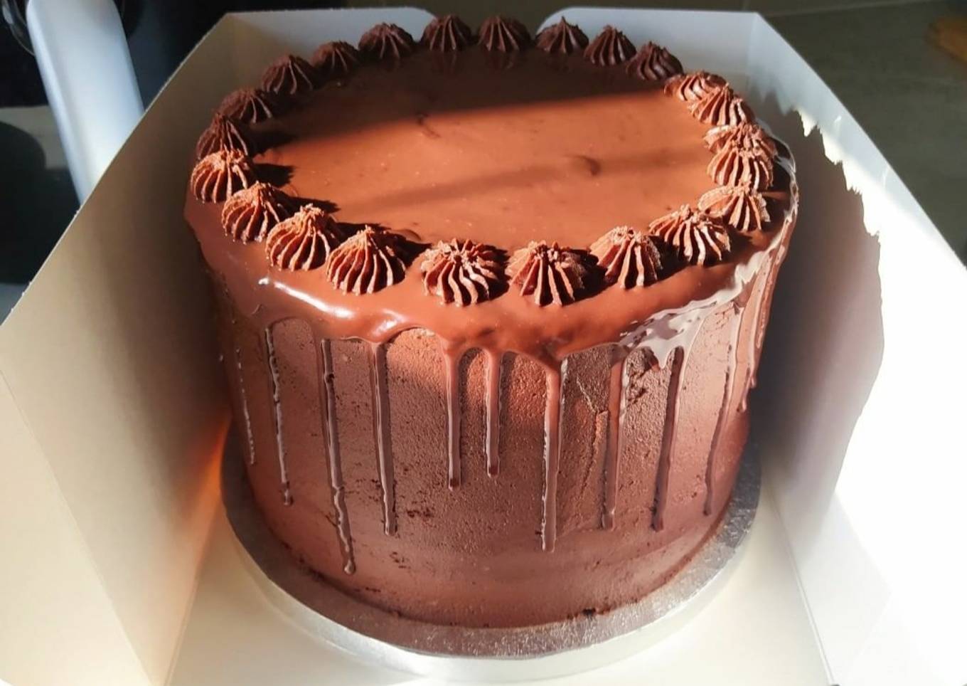 Decadent chocolate cake